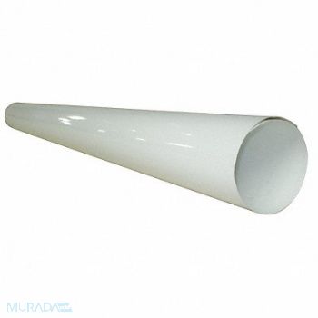 JOHNS MANVILLE Pipe Jacket 2 In Max 48 In L White, 6TEH8