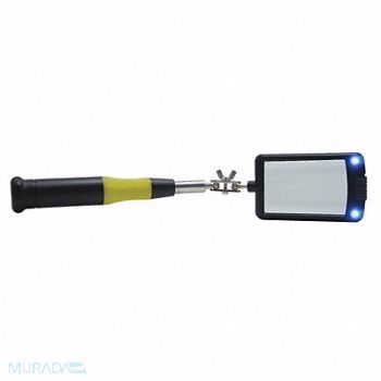 GENERAL Inspection Mirror 12-1/4 to 33 In L LED, 6TFG5