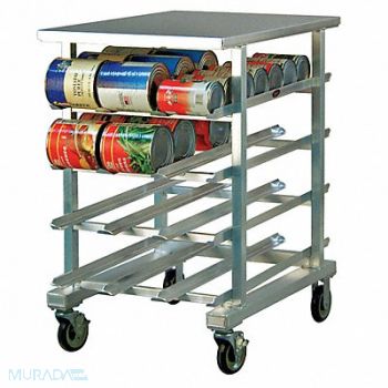 NEW AGE Can Rack SS Top 25W x 35D x 41 in H, 6TJF9