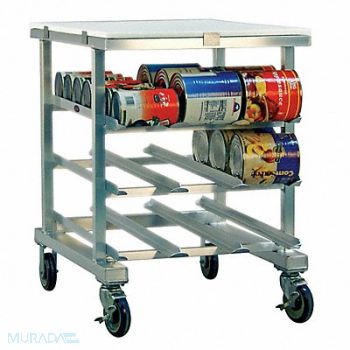 NEW AGE Can Rack Poly Top 25W x 35D x 35 in H, 6TJG6