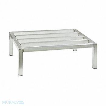 NEW AGE Dunnage Rack 1500 lb Aluminum 60W x 24D, 6TJJ2