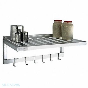 NEW AGE TBarWll Shlf 13x20x60in ShlfCap 500lb, 6TJJ5