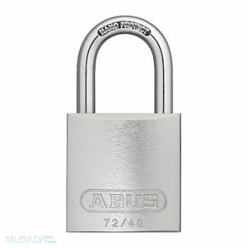 ABUS D8943 Lockout Padlock KD Silver 1-1/2 H, 6TRW0