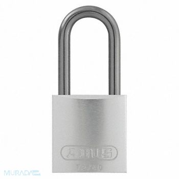 ABUS D8949 Lockout Padlock KA Silver 1-1/2 H, 6TRW1