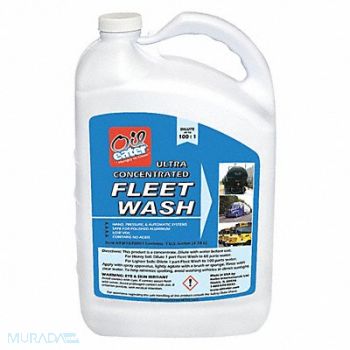 OIL EATER Fleet Wash Concentrate Clear 1 gal., 6TUJ9