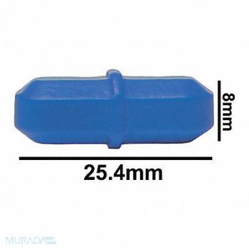 SP SCIENCEWARE SPINBAR STIR BAR PTFE OCT BLUE 1X5/16, 6TVP3