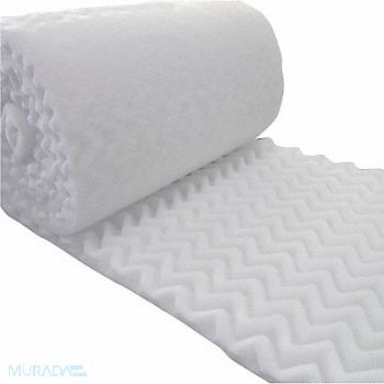 GLOBAL FINISHING SOLUTIONS Paint Collector Filter Roll 24 ft L, 6TWA3