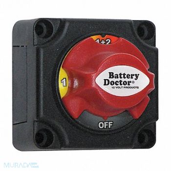 BATTERY DOCTOR Battery Disconnect Switch In-Line, 6TXD9