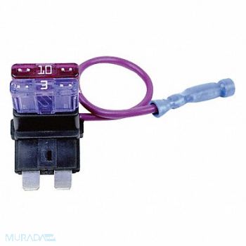 BATTERY DOCTOR Dual Fuse Holder Black Red Plug-In, 6TXE6