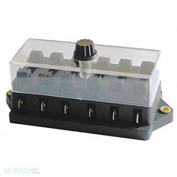 BATTERY DOCTOR Fuse Block Black Slip On, 6TXE9