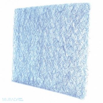 AIR HANDLER Air Filter Pad 10x10x1 Less Than 5 MERV, 6U639