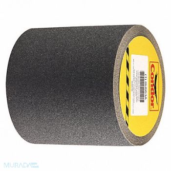 CONDOR AntiSlip Tape 60 ftLx6 inW BLK 80 Grit, 6U953