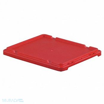 LEWISBINS Lid Red Polypropylene 21.30 in, 6UFZ7