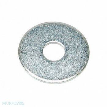 GRAINGER APPROVED FndrWsh Znc Stl 1/2 in 2x0.08in 50PK, 6ULC5