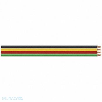 SOUTHWIRE Flat Submersible Pump Cbl 10AWG 500ft, 6UTA7