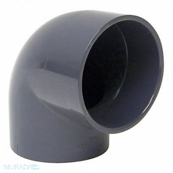 PLASTIC SUPPLY 90 Degree Elbow 4 Duct Size, 6UXP6