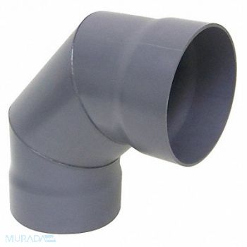 PLASTIC SUPPLY 90 Degree Elbow 16 Duct Size, 6UXR2