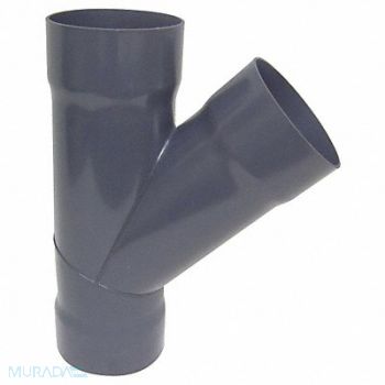 PLASTIC SUPPLY 45 Degree Wye Branch 12 Duct Size, 6UXW6