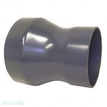 PLASTIC SUPPLY Reducer Coupling 6 x 4 Duct Size, 6UXX3