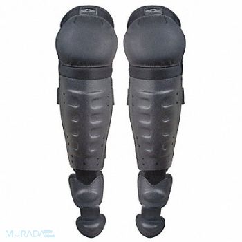 DAMASCUS Knee/Shin Pads Non-Skid EVA Nylon XL PR, 6UZE3