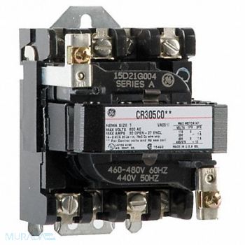 GE H2445 NEMA Magnetic Contactor 27A 480VAC NEMA1, 6VDK3