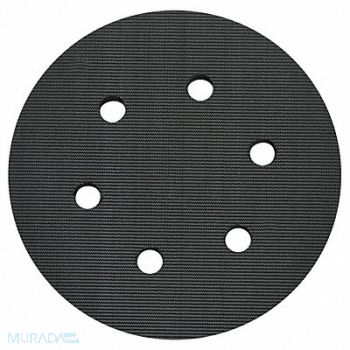 PORTER CABLE Backing Pad 6-Hole Hook/Loop 6 In Dia, 6VEE2