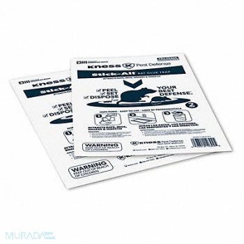 KNESS PEST DEFENSE Glue Trap 6-1/2 in L 5 in W PK2, 6VFA3