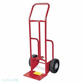 DAYTON Drum Hand Truck 650 lb Steel Red, 6W854