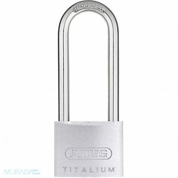ABUS Lockout Padlock KA Silver 1-9/16 H, 6WNW8