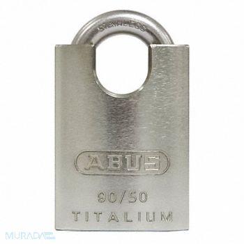 ABUS Lockout Padlock KA Silver 2-3/8 H, 6WNY2