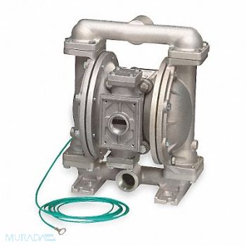 SANDPIPER Double Diaphragm Pump NPT PTFE 1in 45gpm, 6WY68