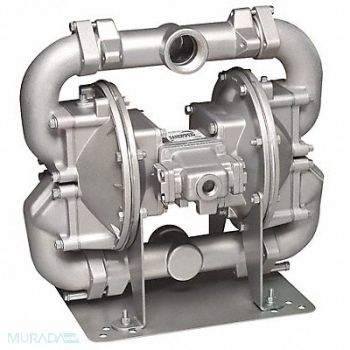 SANDPIPER DblDiaphPmp NPT Viton/SSteel 3/4 208gpm, 6WY79