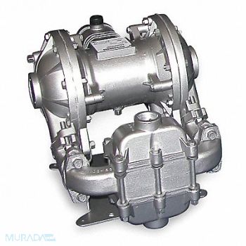 SANDPIPER DblDiaphPmp NPT PTFE/316 SSteel 1 42gpm, 6WY85