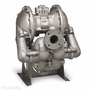 SANDPIPER Dbl Diaphragm Pump NPT PTFE 3/4in 260gpm, 6WY93