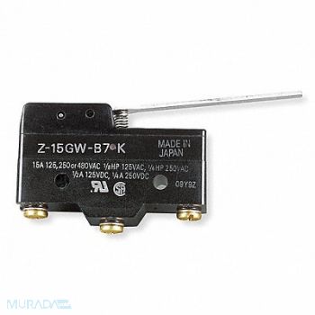 OMRON Snap Switch 15A SPDT Hinge Lever, 6X284