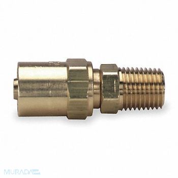 SPEEDAIRE Hydraulic Hose Fitting Brass 1/2 (M)NPT, 6X425