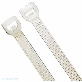 POWER FIRST Cable Tie 27.5 in Natural PK50, 36J173