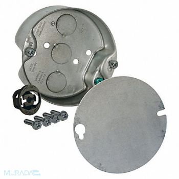 RACO Electrical Box Round Ceiling Pan 4X4 in, 6XC54