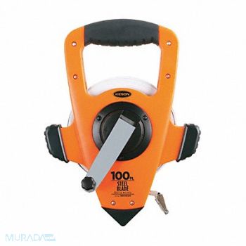 KESON Long Tape Measure 3/8 In x 100 ft Orange, 6XGR8