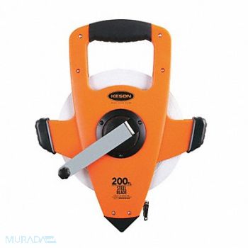 KESON Long Tape Measure 3/8 In x 200 ft Orange, 6XGT1