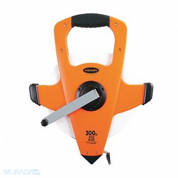KESON Long Tape Measure 3/8 In x 300 ft Orange, 6XGT2