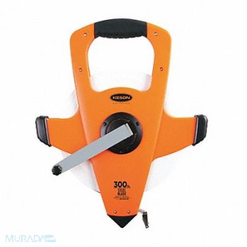 KESON Long Tape Measure 3/8 In x 300 ft Orange, 6XGT3