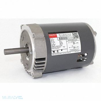 DAYTON Motor 1/3 HP 1725 rpm 56CZ 115V, 6XH50