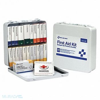 FIRST AID ONLY First Aid Kit Unitized 157Pcs 50 Ppl, 6XND8