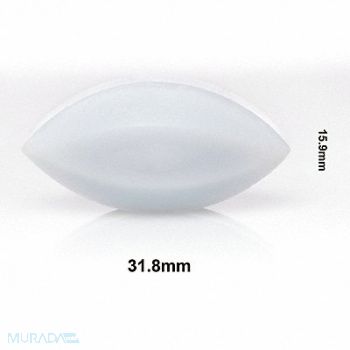 SP SCIENCEWARE STIR BAR PTFE EGG-SHAPED 1-1/4X5/8, 6XPA8