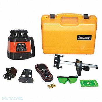 JOHNSON Rotary Laser Level Int Green 1200 ft., 6XUR3