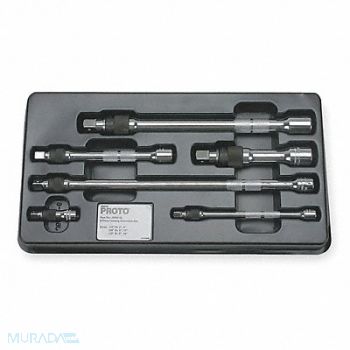 PROTO Skt Ext St Stl Chrm 1/4 3/8 1/2 in, 6XW19