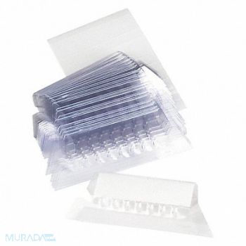 UNIVERSAL Hanging Folder Insert Plastic Clear PK25, 6XWE2