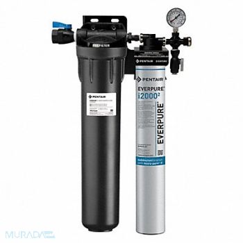 PENTAIR/EVERPURE Water Filter System 0.5 micron 28 H, 6XWT9