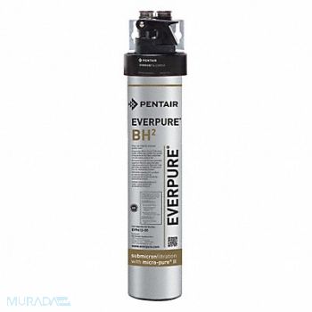 PENTAIR/EVERPURE Water Filter System 0.5 micron 16 1/2 H, 6XWU1